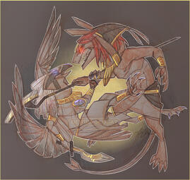 Horus vs. Set (DEITIES Project)