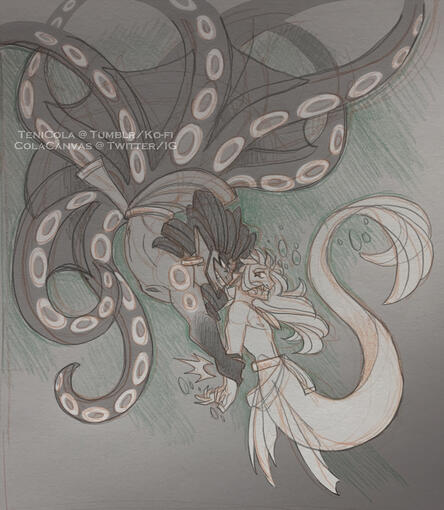 Yamm vs. Indra (DEITIES AU)