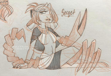 Lady Serqet (DEITIES Project)