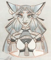 Mist Unveiler / Jiangwu (Genshin Fan OC)