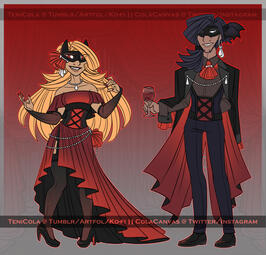 Soleil & Roscuro Gala Outfits