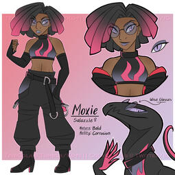 Moxie Gijinka Design