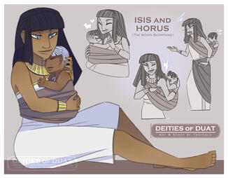 Isis & Horus (DEITIES Project)