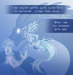 Khalid and Indra (DEITIES AU Comic)