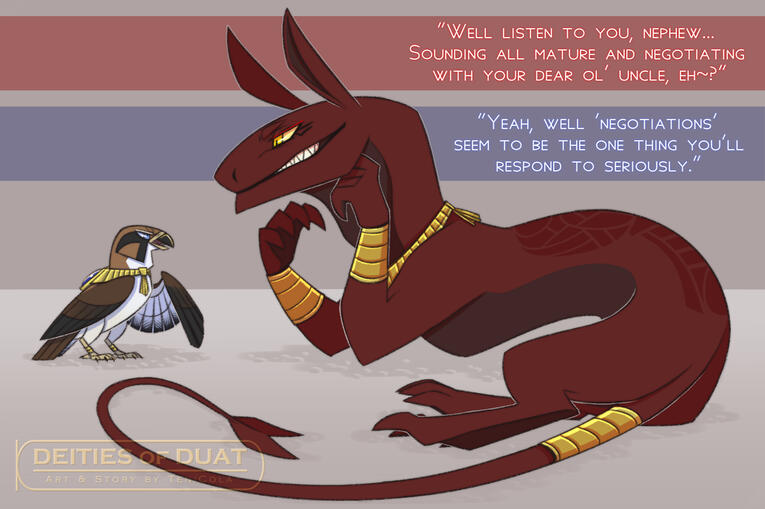 Set & Horus (DEITIES Project)