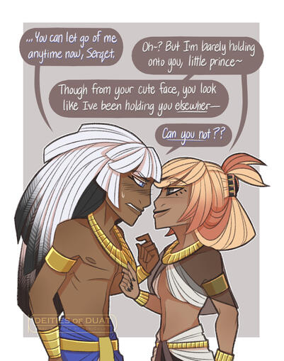 Horus & Serqet (DEITIES Project)